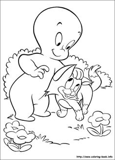 Casper Coloring Pages Printable Casper The Friendly Ghost 236x330 Casper Coloring Pages Printable Casper The Friendly Ghost
