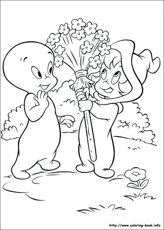 567x794 Casper Coloring Pages Casper Ghost Coloring Pages