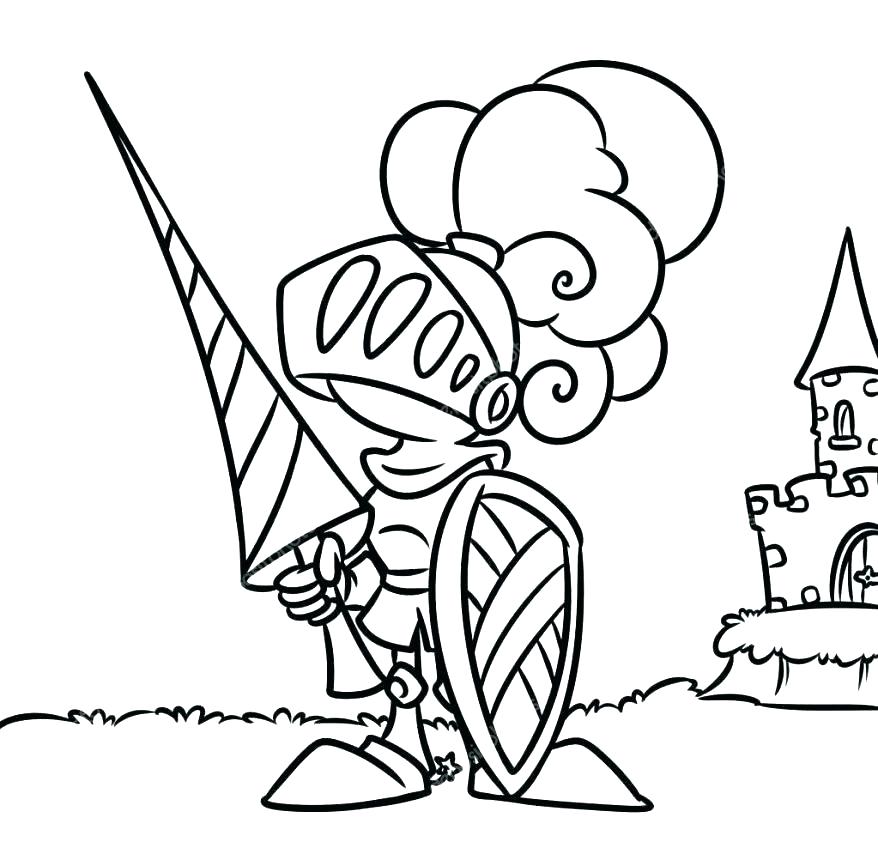 878x848 Coloring Pages Of Knights Knight Coloring Pages Knight Coloring