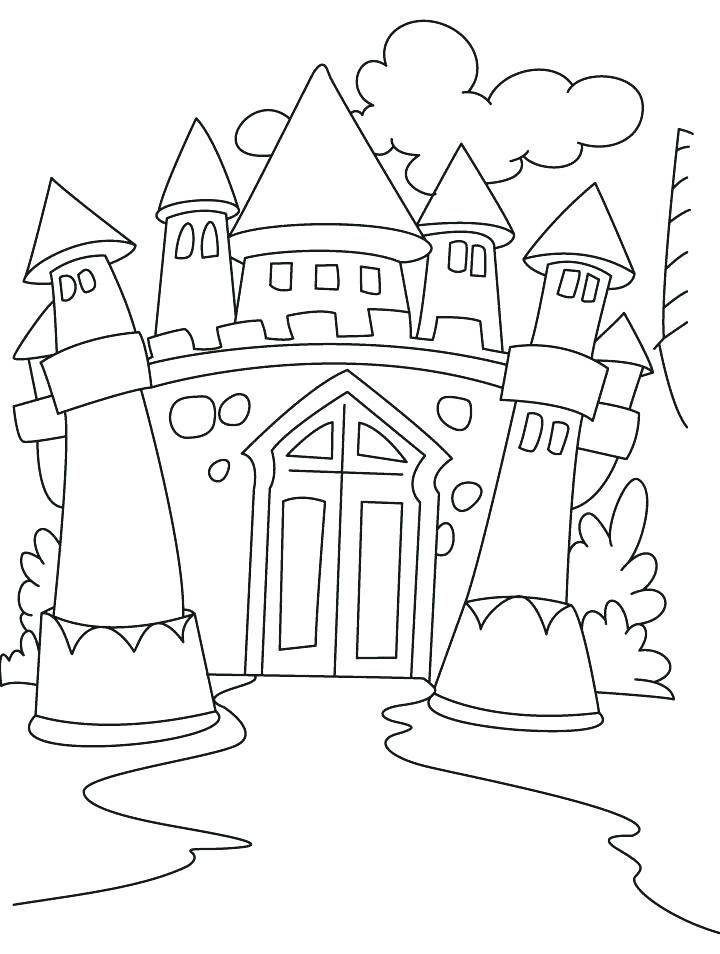 720x954 Plus Castle Coloring Pages Google Search Coloring Pages