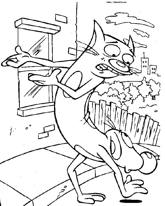 641x800 Catdog Coloring Pages Cat Dog Nickelodeon Coloring Pages Free
