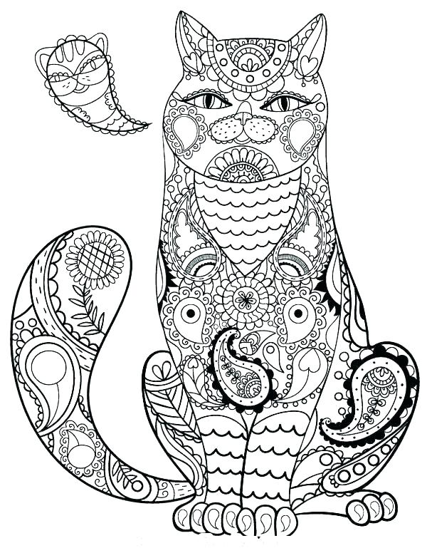 Cat And Dog Coloring Pages Free