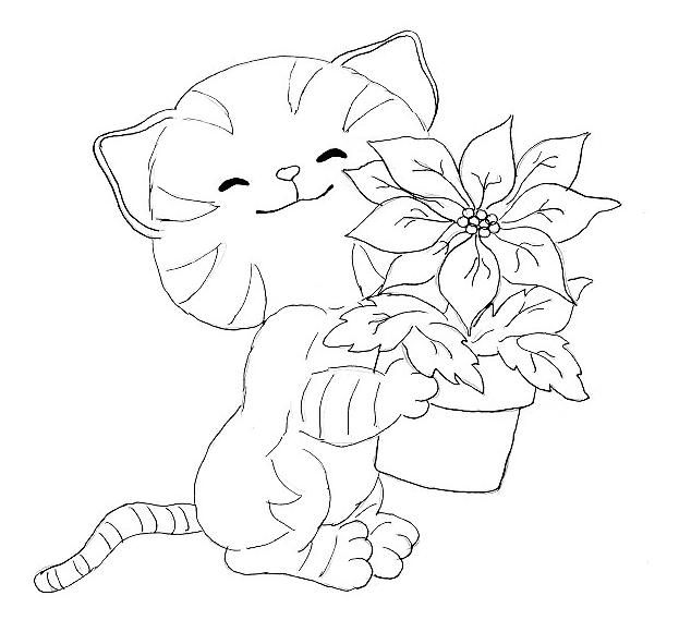 Cat Color Pages Printable Dog And Cat Coloring Pages Free 623x569 Cat Color Pages Printable Dog And Cat Coloring Pages Free