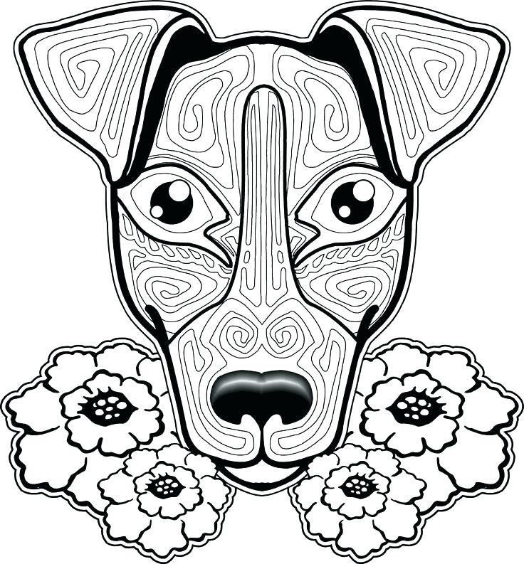 Coloring Pictures Dogs Dog Coloring Pages Printable Coloring Pages 736x793 Coloring Pictures Dogs Dog Coloring Pages Printable Coloring Pages