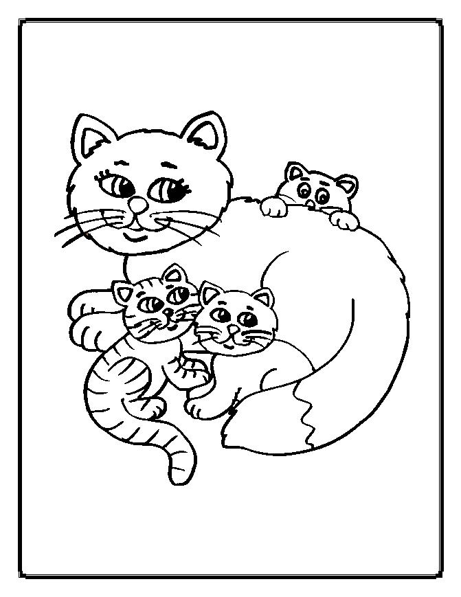 Cats Coloring Pages To Color 671x869 Cats Coloring Pages To Color