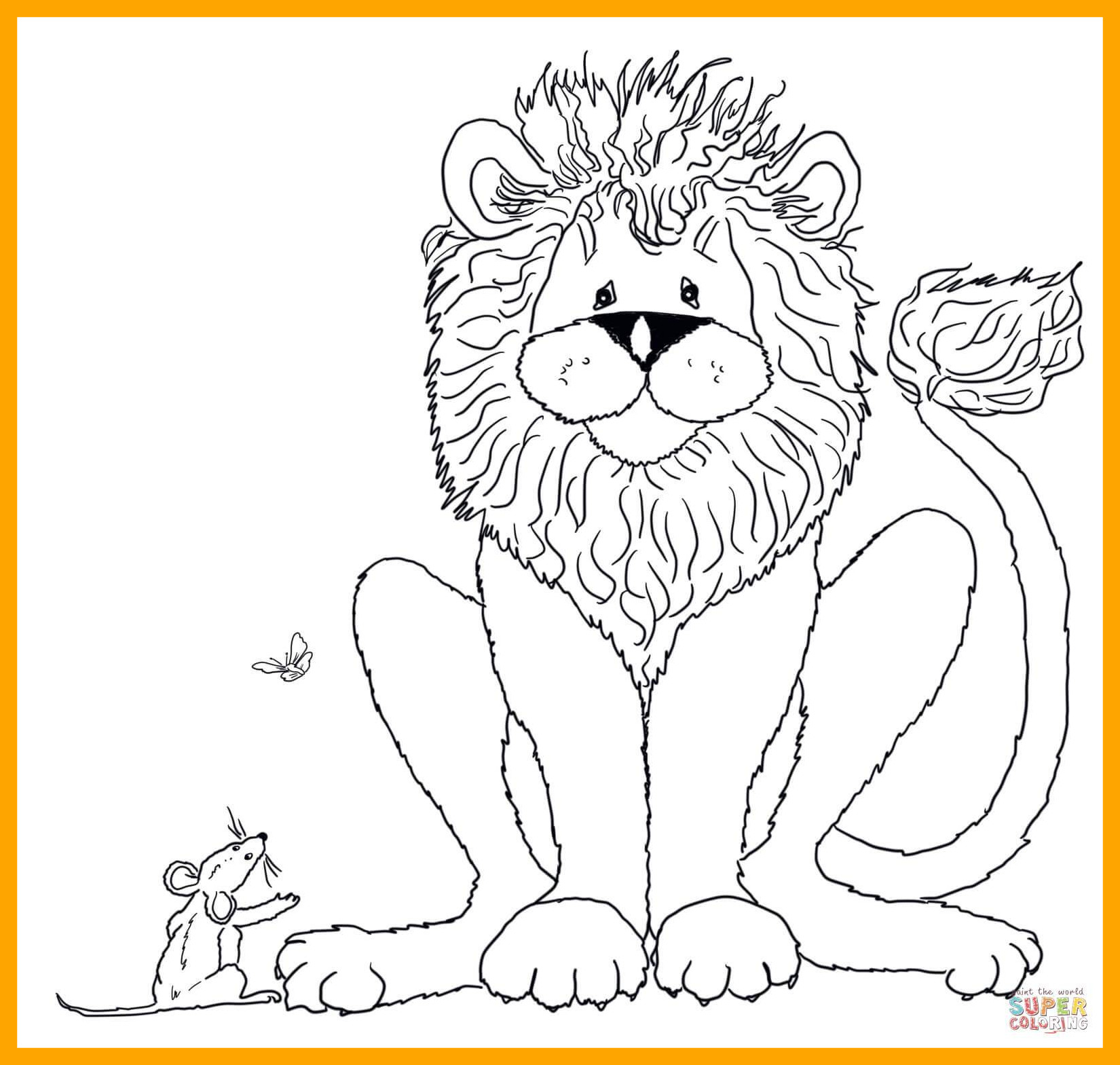 Cat And Mouse Coloring Pages