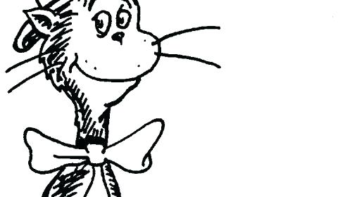 500x280 Cat In The Hat Color Pages Coloring Pages Cat In The Hat Coloring