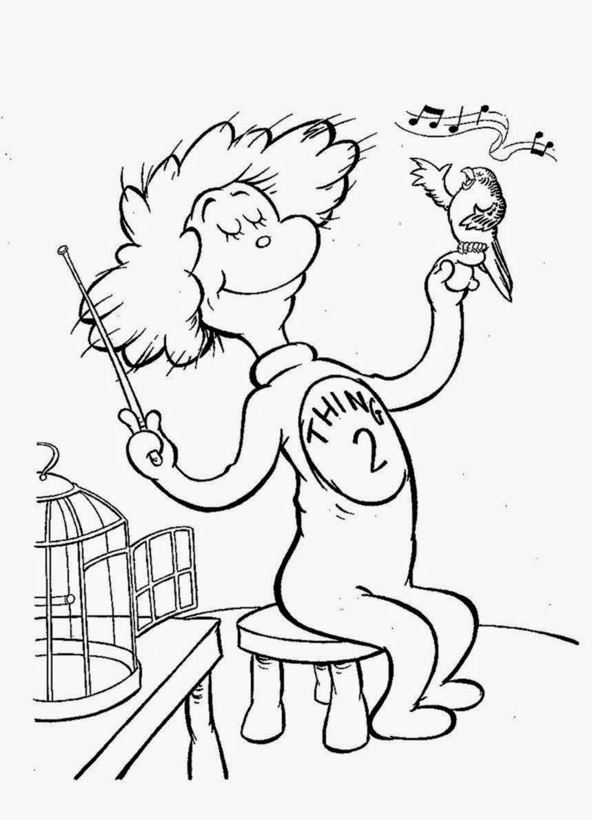 Awesome Cat In The Hat Coloring Pages Collection Free Coloring Pages 859x1190 Awesome Cat In The Hat Coloring Pages Collection Free Coloring Pages