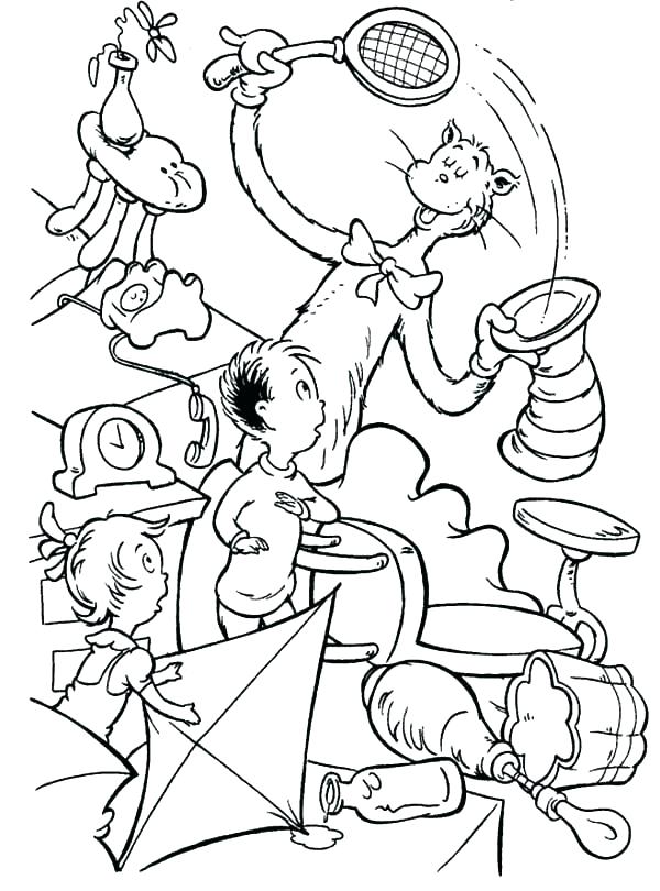 Cat The Hat Printable Coloring Pages Best Photos Of Free Cat 600x810 Cat The Hat Printable Coloring Pages Best Photos Of Free Cat