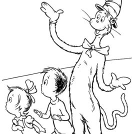 Easy To Make Cat In The Hat Coloring Pages Free Cat Hat Cl 31 268x268 Easy To Make Cat In The Hat Coloring Pages Free Cat Hat Cl 31