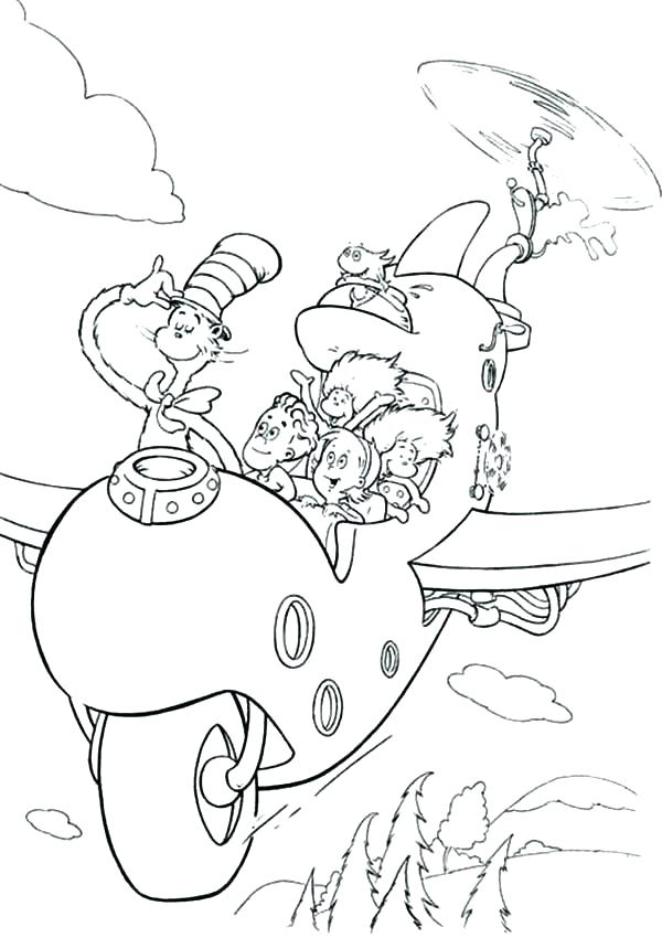 Cat In The Hat Hat Coloring Page 600x850 Cat In The Hat Hat Coloring Page