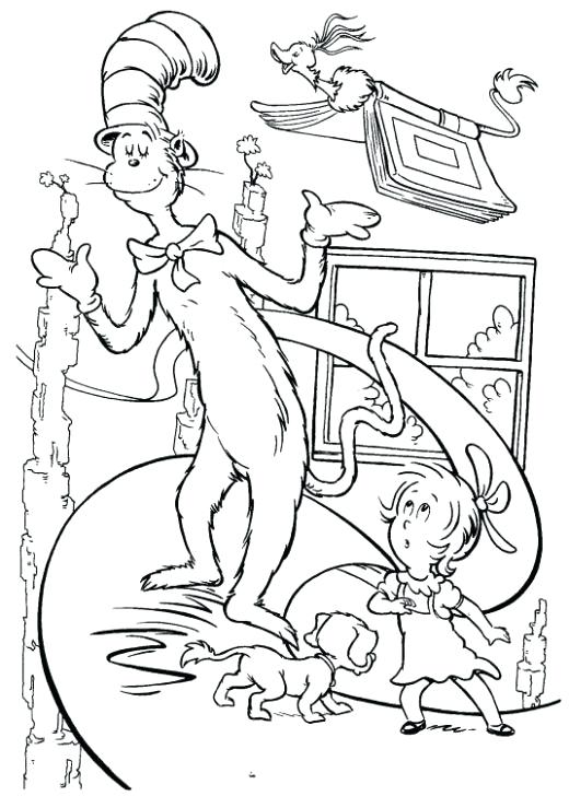 Cat In The Hat Coloring Page Free Printable Cat In The Hat 520x728 Cat In The Hat Coloring Page Free Printable Cat In The Hat