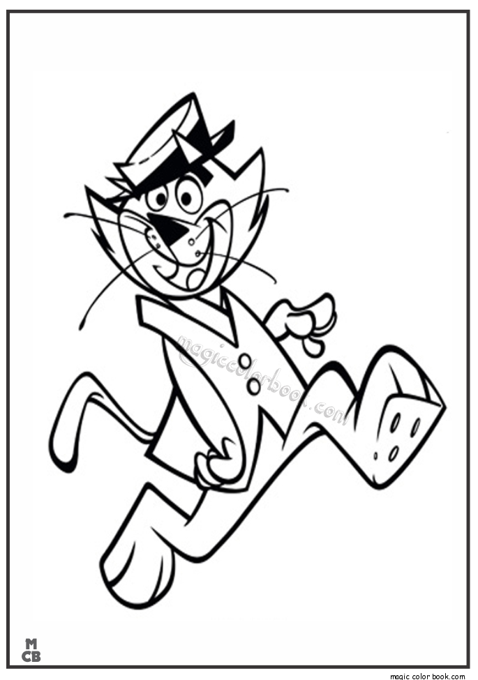 Top Cat Coloring Pages 33 685x975 Top Cat Coloring Pages 33