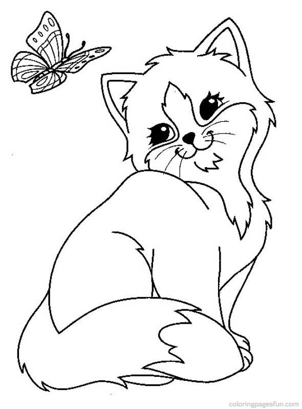 Cats And Kitten Coloring Pages 34 Kids Cat, Free 590x800 Cats And Kitten Coloring Pages 34 Kids Cat, Free
