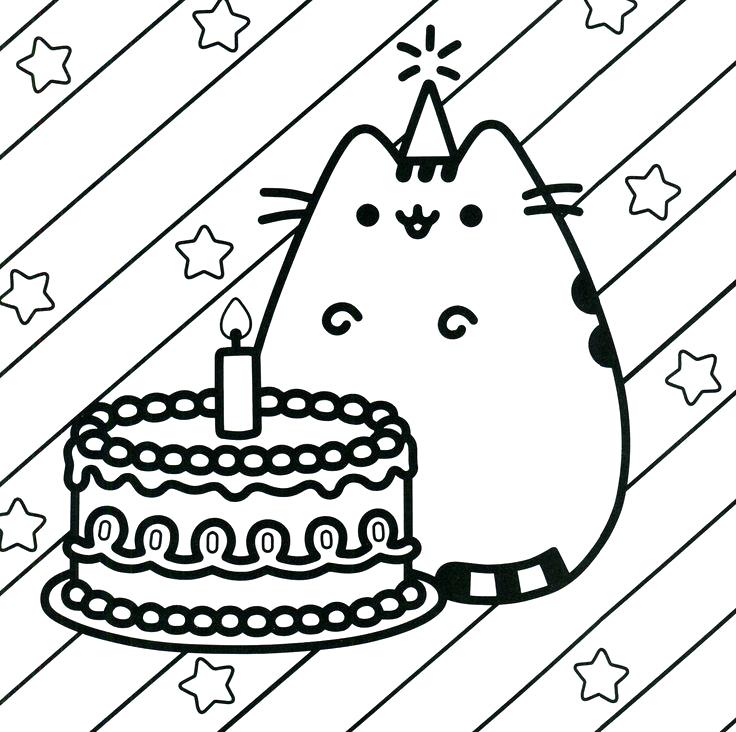 Pusheen Coloring Pages To Print And Coloring Book The Cat 655 736x732 Pusheen Coloring Pages To Print And Coloring Book The Cat 655