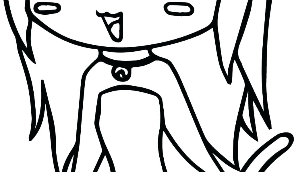 1024x600 Anime Cat Colouring Pages Cute Coloring Page Funny