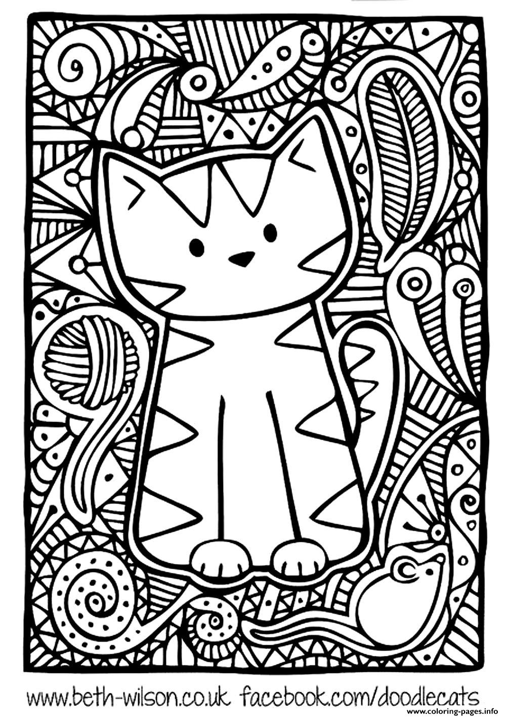 1000x1419 Exciting Cute Coloring Pages For Adults Printable In Amusing Print