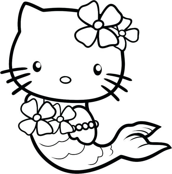 580x588 Free Coloring Pages For Girls Hello Kitty Color Bros Free Coloring