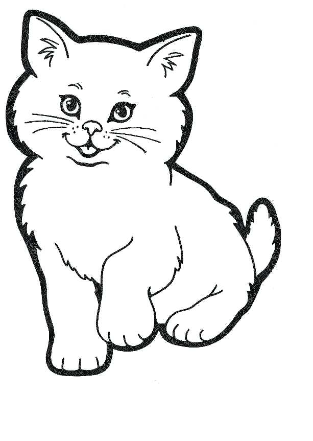 613x863 Cartoon Cat Coloring Pages Cute Coloring Pages For Girls Cats