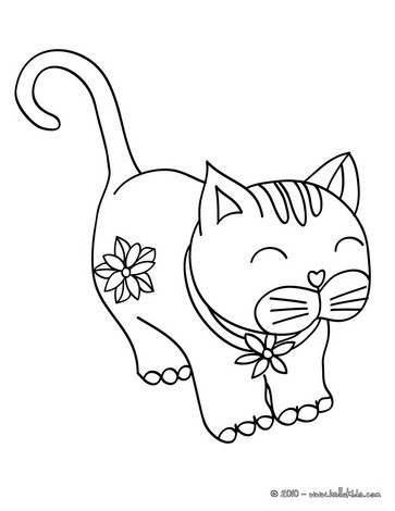 363x470 Cat Coloring Pages