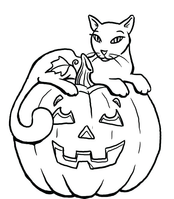 580x664 Halloween Cat Coloring Page Cat Coloring Pages Preschool In Tiny