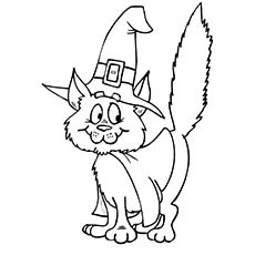230x230 Top 25 Free Printable Halloween Cat Coloring Pages Online
