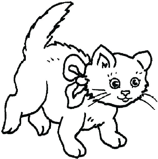 612x614 Cute Cat Coloring Pages Cute Cat Coloring Pages Cute Cartoon Cat