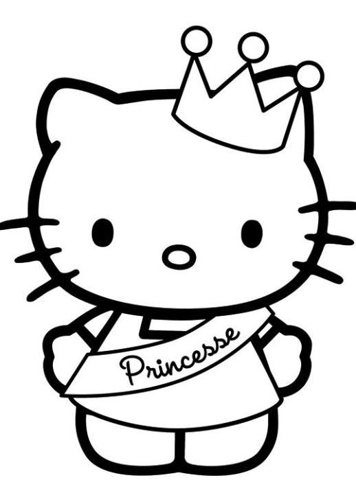 518x715 Top 30 Hello Kitty Coloring Pages To Print