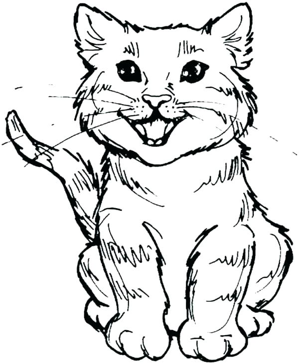 600x731 Coloring Page Of A Cat Coloring Page Cat Cats Coloring Pages Cat