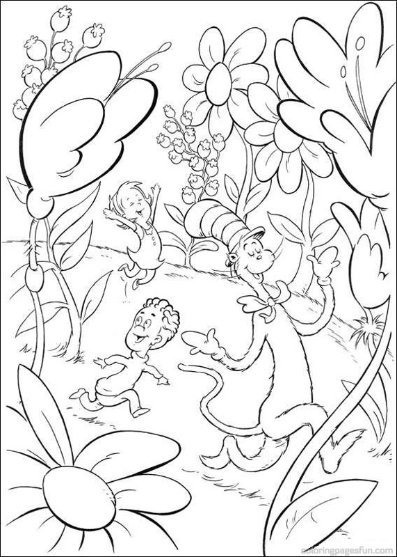 Dr Seuss Coloring Pages 571x800 Dr Seuss Coloring Pages
