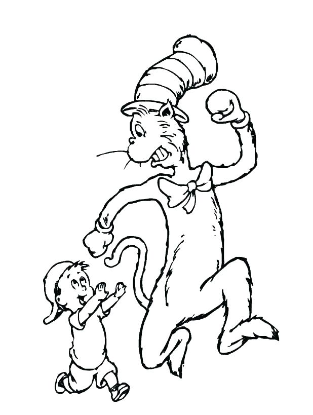 618x819 The Cat In The Hat Coloring Pages Printable Cat In The Hat