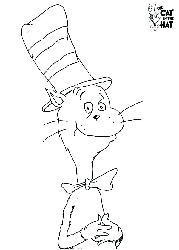 Cat In The Hat Coloring Pages Free Printable at GetColorings.com | Free ...