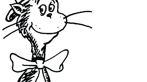 500x280 Cat And The Hat Coloring Pages Cat Hat Coloring Pages The Cat