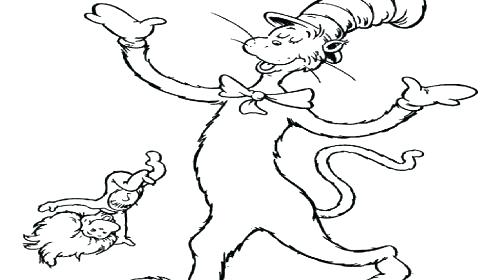 Cat In The Hat Hat Coloring Page Cat Hat Coloring Pages Pictures 500x280 Cat In The Hat Hat Coloring Page Cat Hat Coloring Pages Pictures