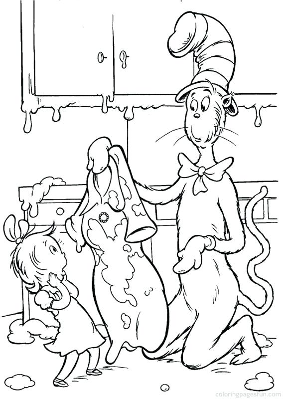 Dr Suess Coloring Pages 570x800 Dr Suess Coloring Pages