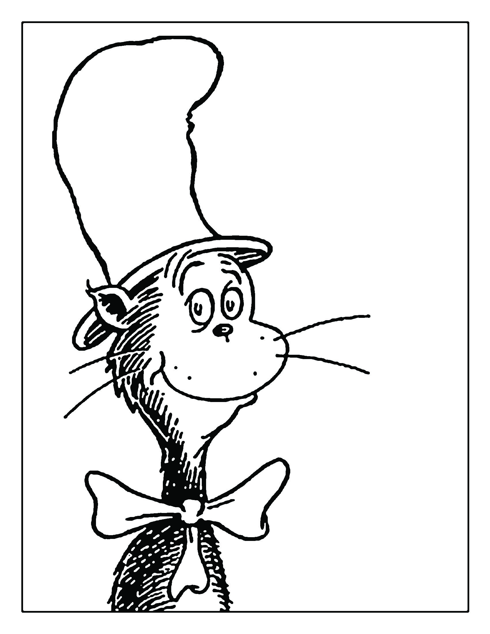 Coloring Pages For Dr. Seuss Clipart Panda 1700x2200 Coloring Pages For Dr. Seuss Clipart Panda