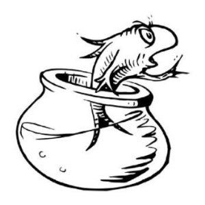 Dr. Seuss Fish Bowl Coloring Page Crafts Cricut 300x300 Dr. Seuss Fish Bowl Coloring Page Crafts Cricut