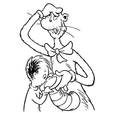 230x230 Top 20 Free Printable Cat In The Hat Coloring Pages Online