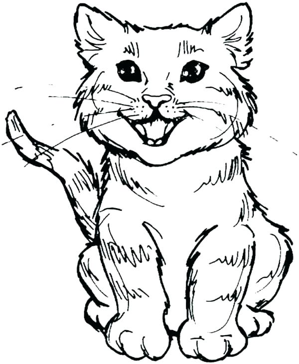 Cartoon Cat Coloring Pages Cats Coloring Pages Elegant Coloring 600x731 Cartoon Cat Coloring Pages Cats Coloring Pages Elegant Coloring