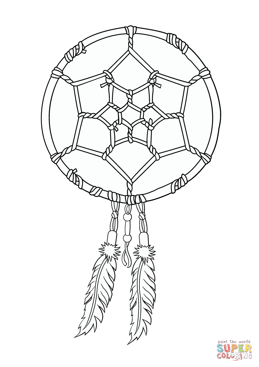 Dream Catcher Coloring Pages To Download And Print For Free 849x1200 Dream Catcher Coloring Pages To Download And Print For Free