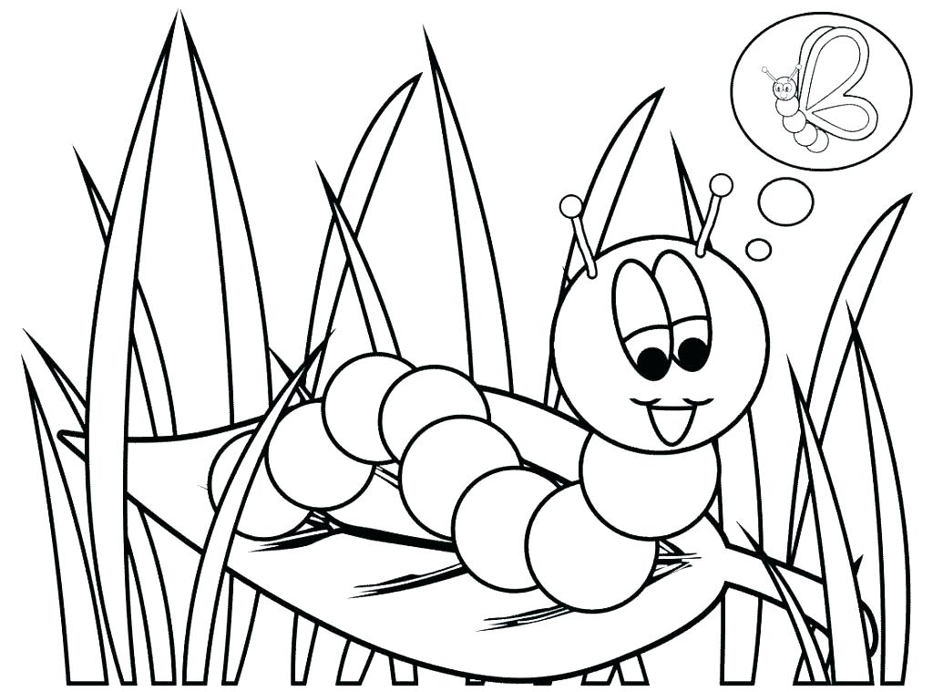 Hungry Caterpillar Coloring Pages Caterpillar Coloring Page Images 1024x759 Hungry Caterpillar Coloring Pages Caterpillar Coloring Page Images