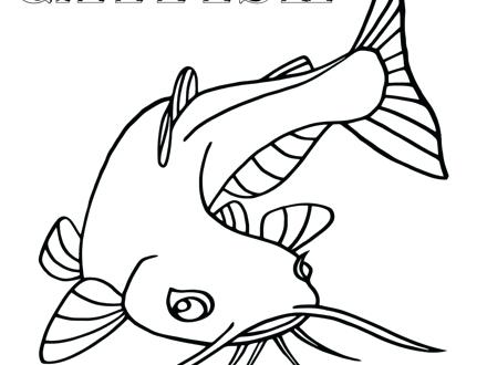 Catfish Coloring Page at GetColorings.com | Free printable colorings ...