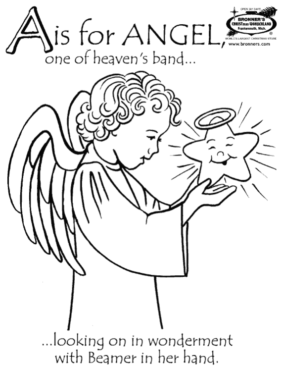 16 Free Christmas Colouring Pages For Children 570x751 16 Free Christmas Colouring Pages For Children