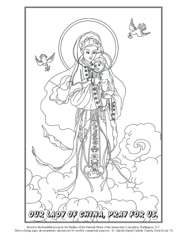 Catholic Coloring Pages Of Mary Coloring Book Football As Well As 612x792 Catholic Coloring Pages Of Mary Coloring Book Football As Well As