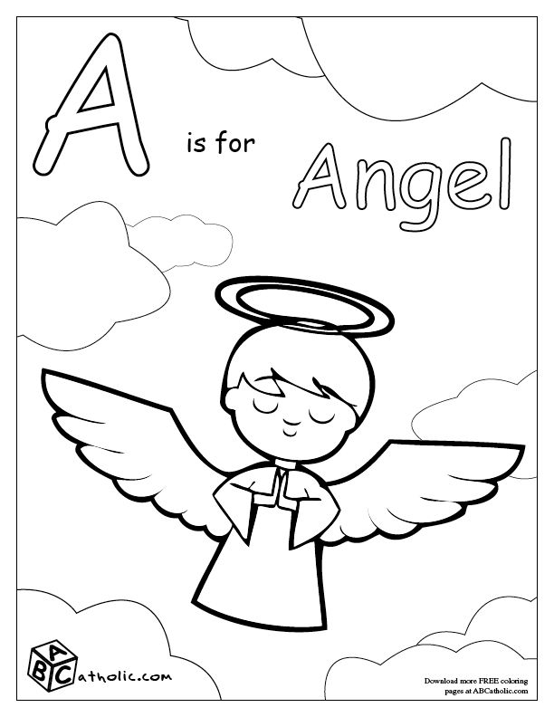 612x792 Free Catholic Coloring Pages 1