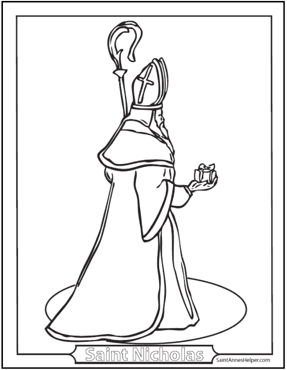 590x762 Catholic Saint Coloring Pages