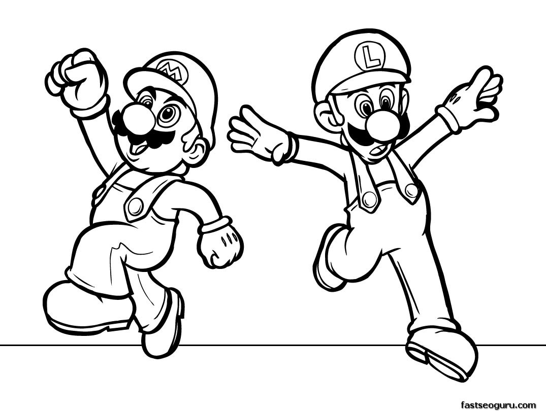 Cartoon Coloring Sheets Color Bros 1075x810 Cartoon Coloring Sheets Color Bros