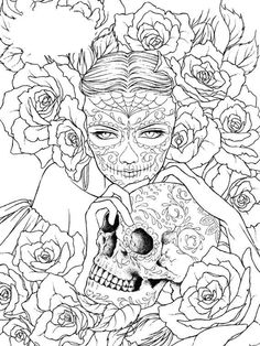 Day Of The Dead Tattoo Flash 236x314 Day Of The Dead Tattoo Flash