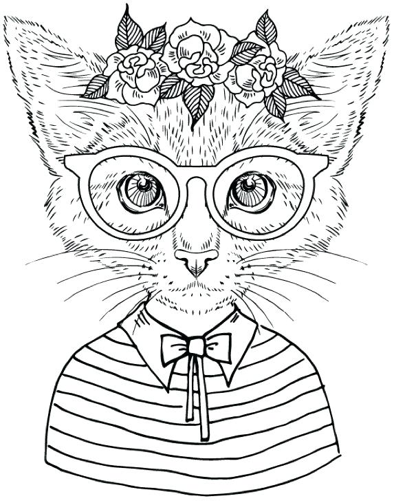 Cat Coloring Page Kitty Cat Coloring Pages Cute Little Kitten 573x731 Cat Coloring Page Kitty Cat Coloring Pages Cute Little Kitten