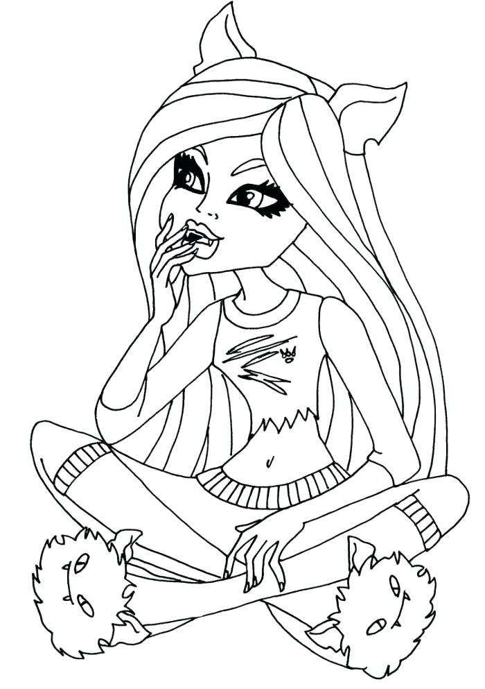 Monster High Boo York Catty Noir Coloring Pages Prissy Ideas Free 700x993 Monster High Boo York Catty Noir Coloring Pages Prissy Ideas Free